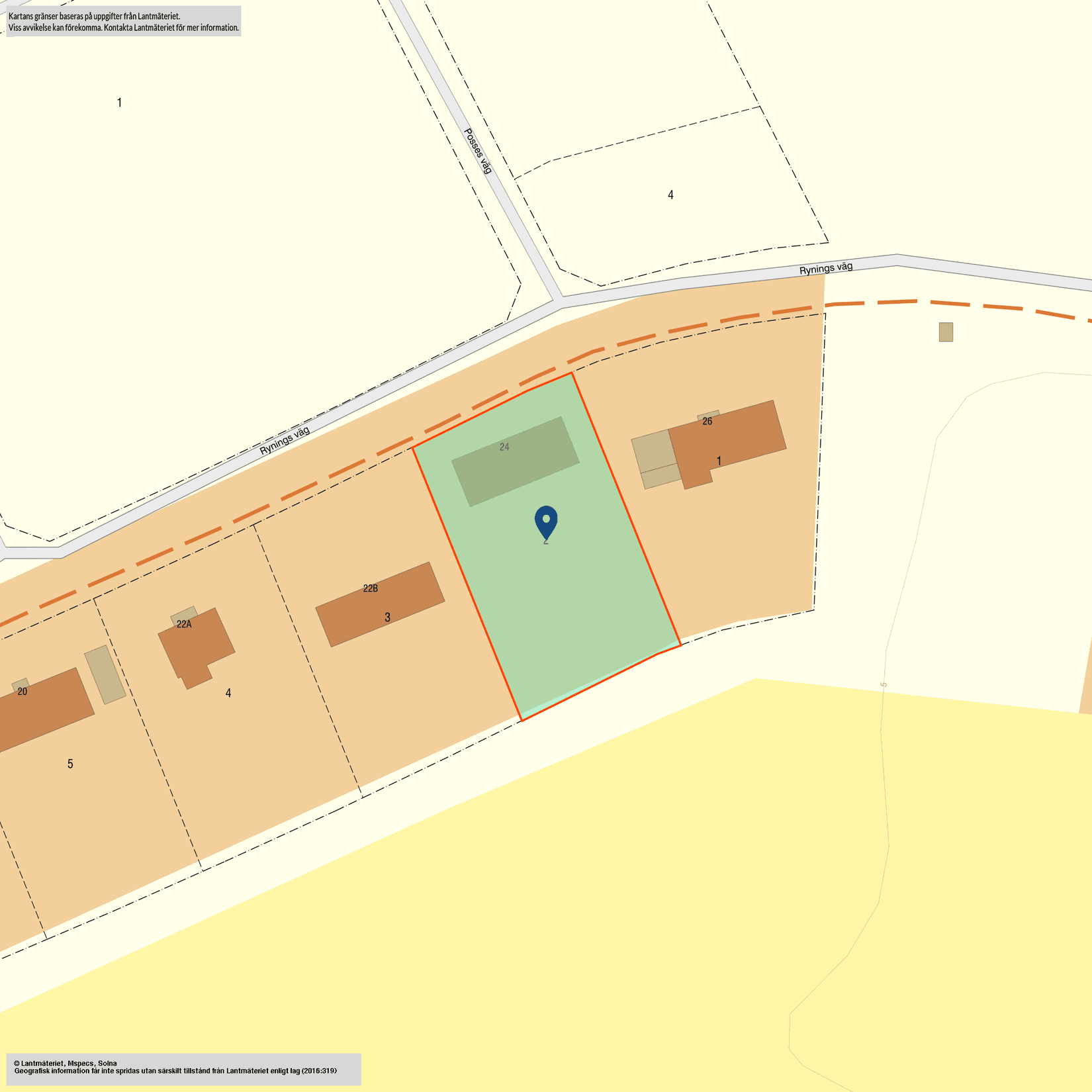 Villa, Rynings väg 24, Malmbryggshage, Nyköping