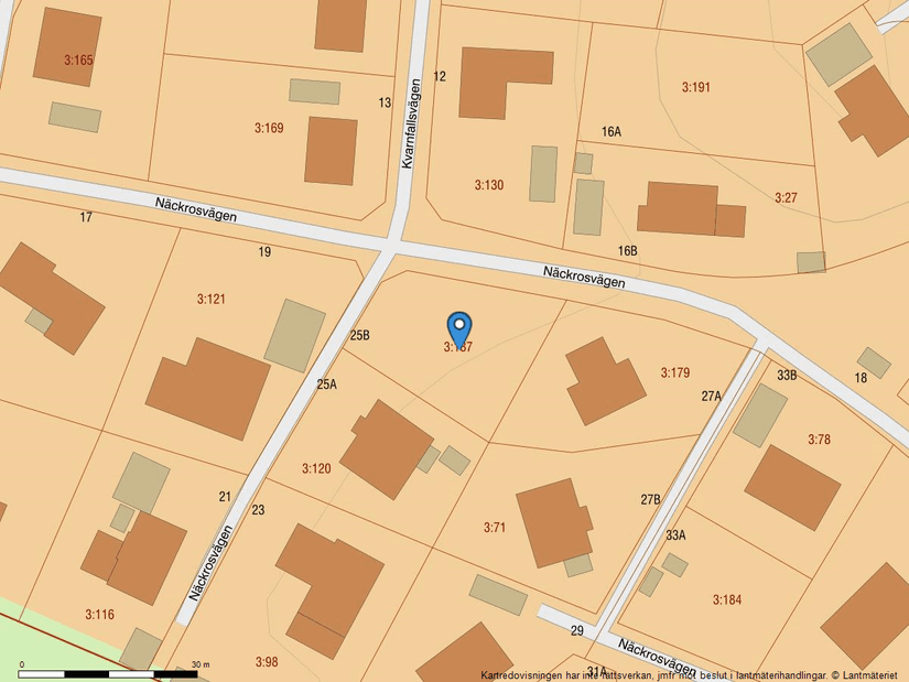 Tomt, Näckrosvägen 25B, Torslanda - Lilleby, Göteborg