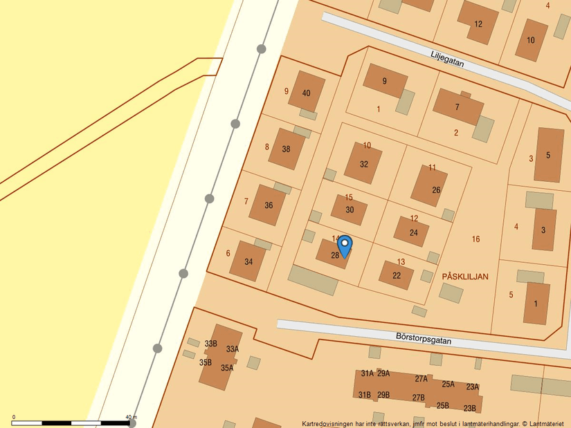 Villa, Börstorpsgatan 28, Töreboda