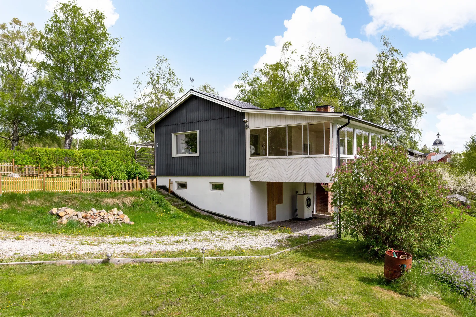 Villa, Kyrkvägen 27, Centrala Gnarp, Nordanstig