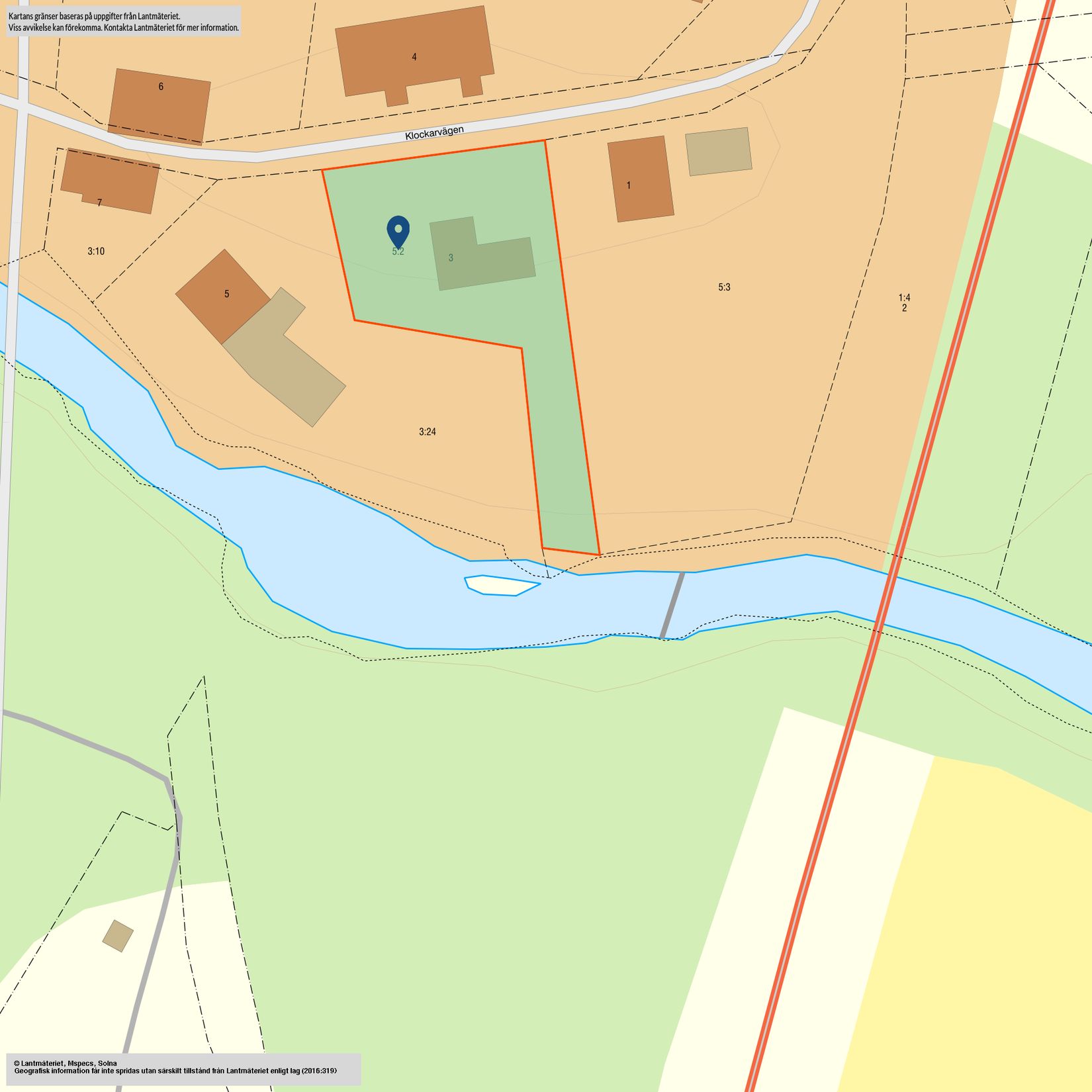 Villa, Klockarvägen 3, Gnarp, Nordanstig