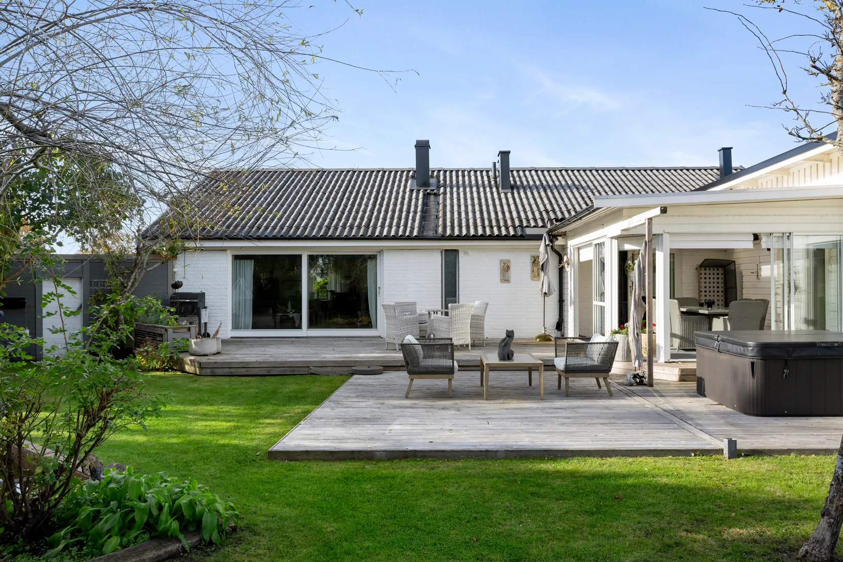Villa, Hasselgatan 4, Gullbrandstorp, Halmstad