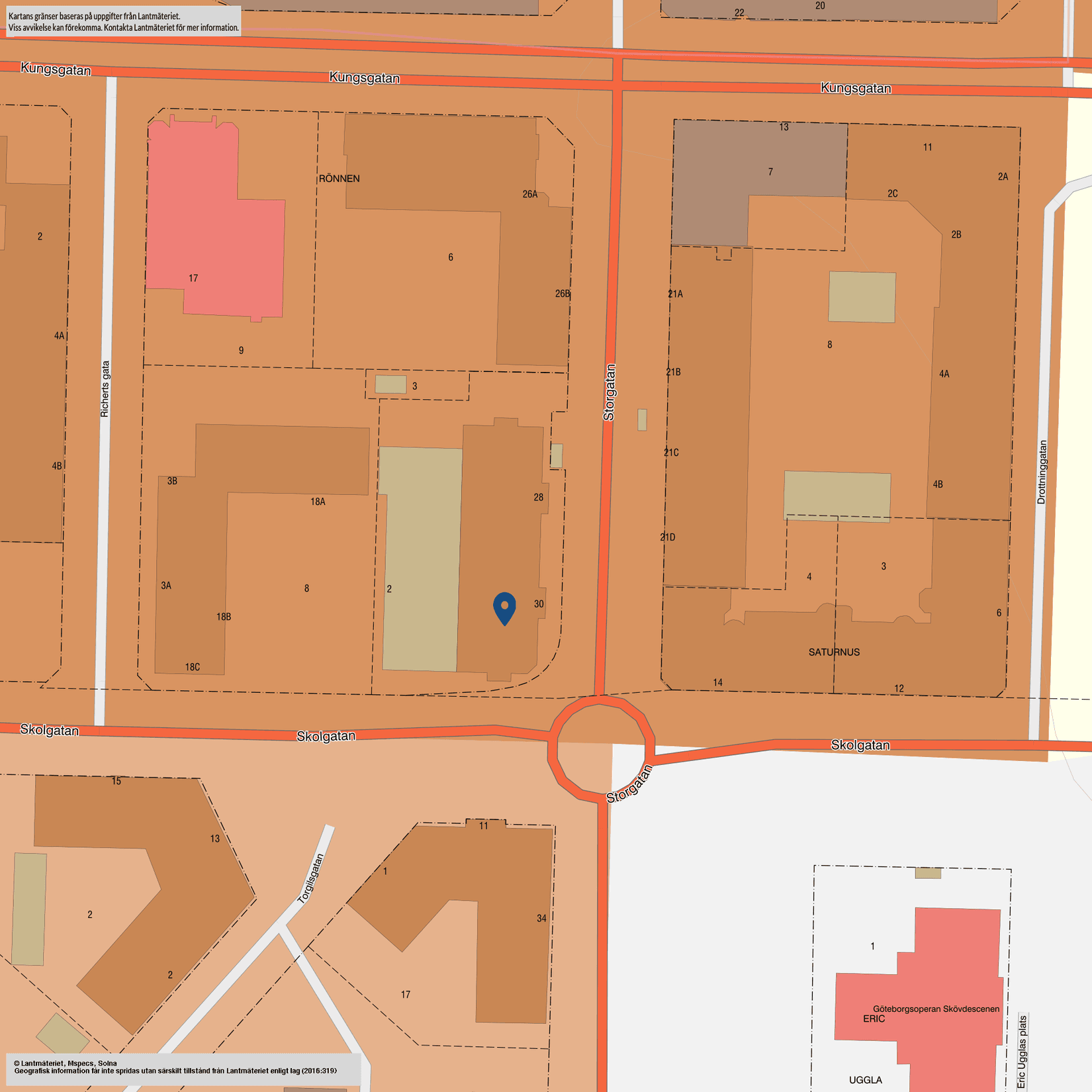 Bostadsrätt, Storgatan 30, Centralt, Skövde