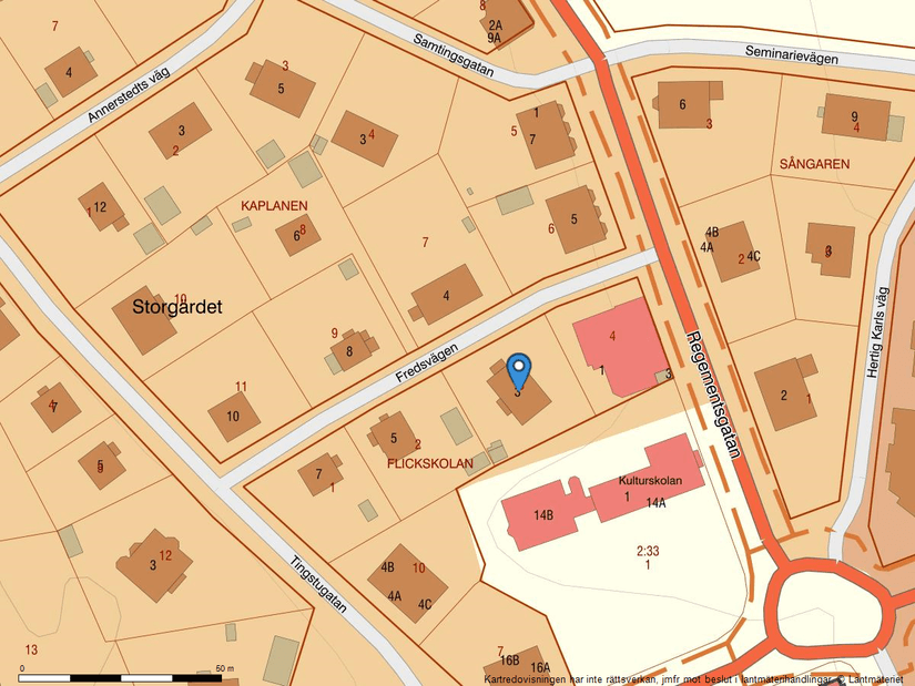 Villa, Fredsvägen 3, Strängnäs Centrum, Strängnäs