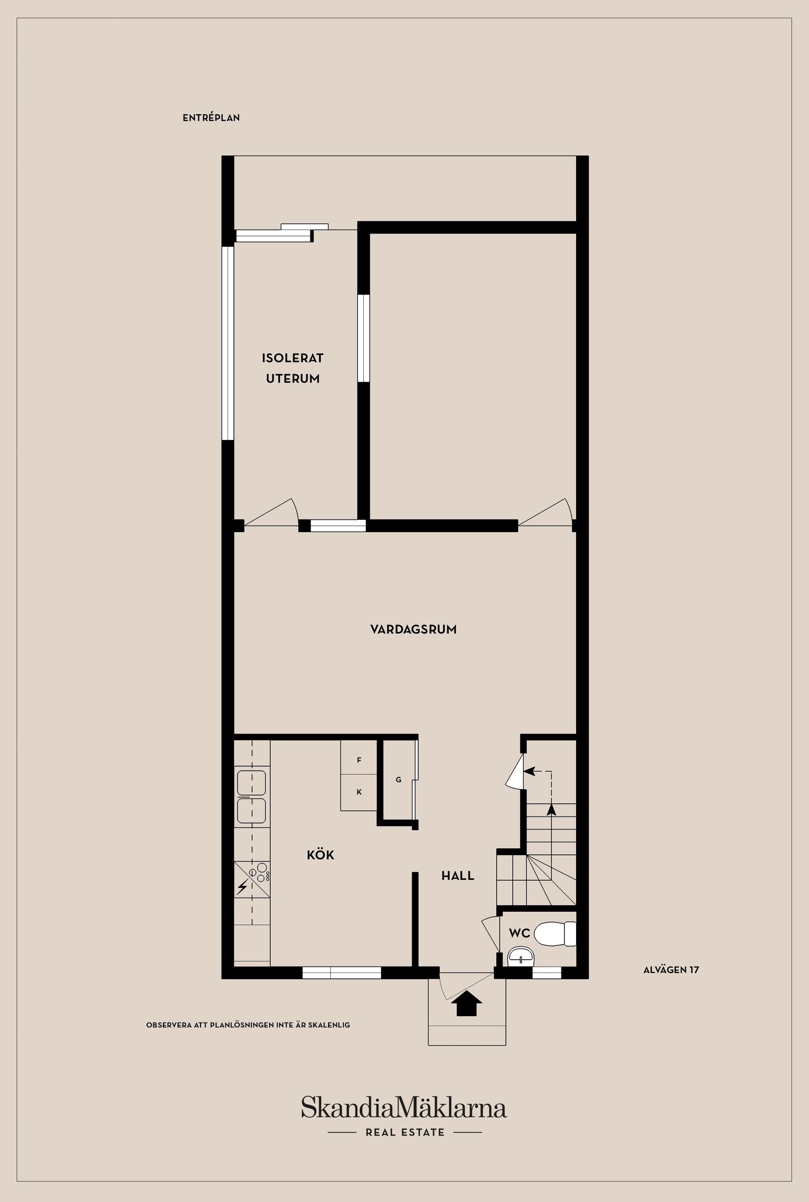 Radhus, Alvägen 17, Tenhult, Jönköping