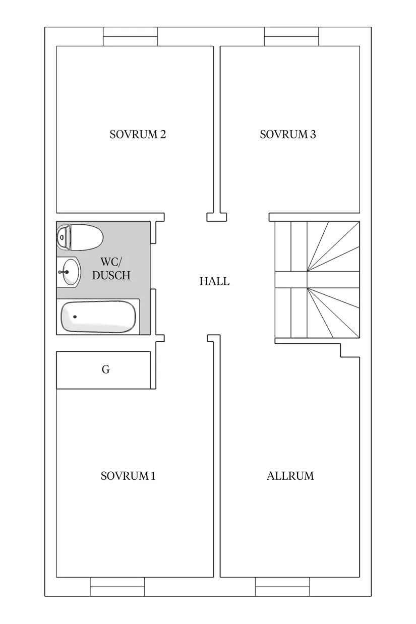 Bostadsrätt, Radhus, Ulsavilagatan 16B, Ormesta, Örebro