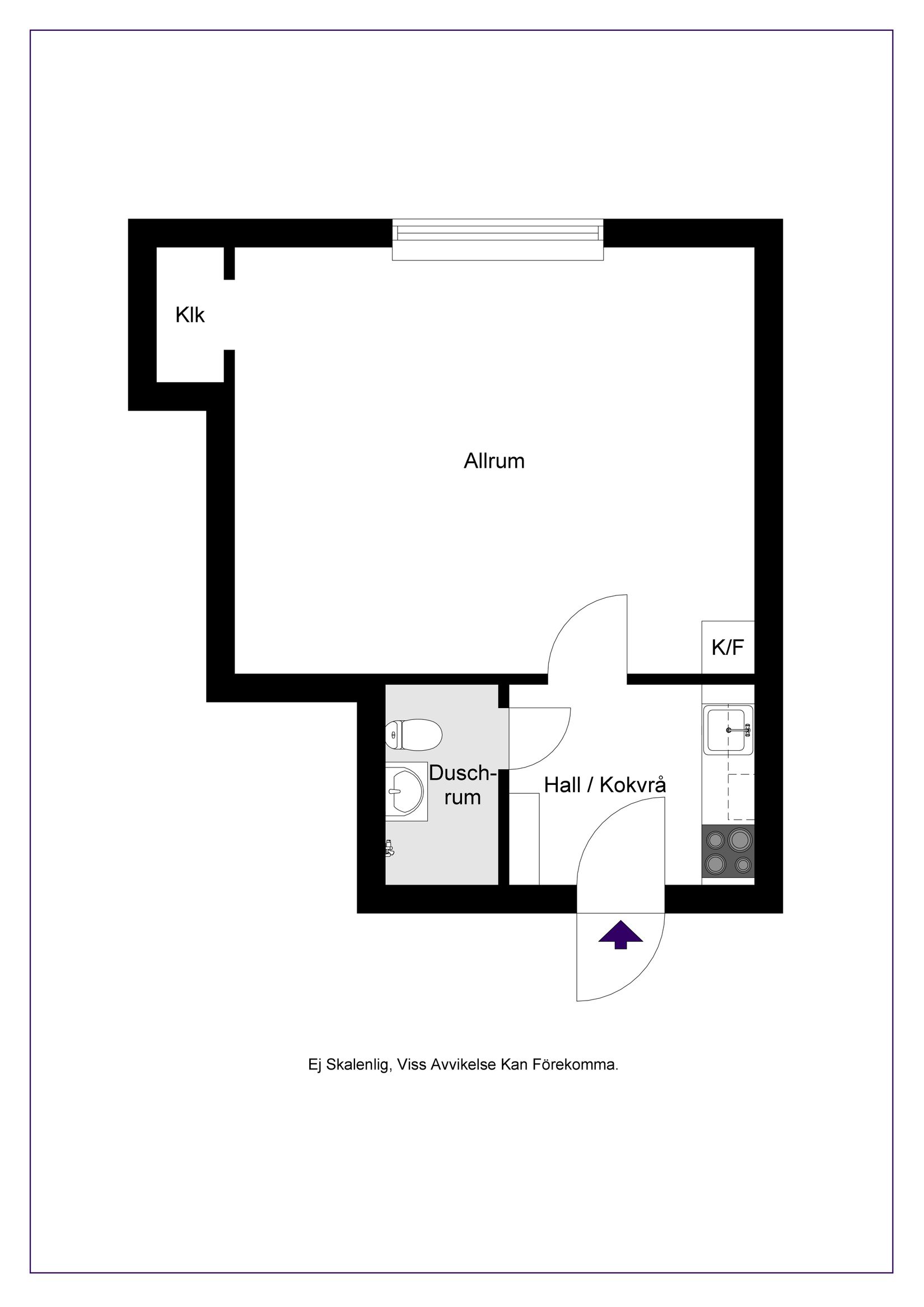 Bostadsrätt, Fridhemsgatan 59B, Skönsmon, Sundsvall