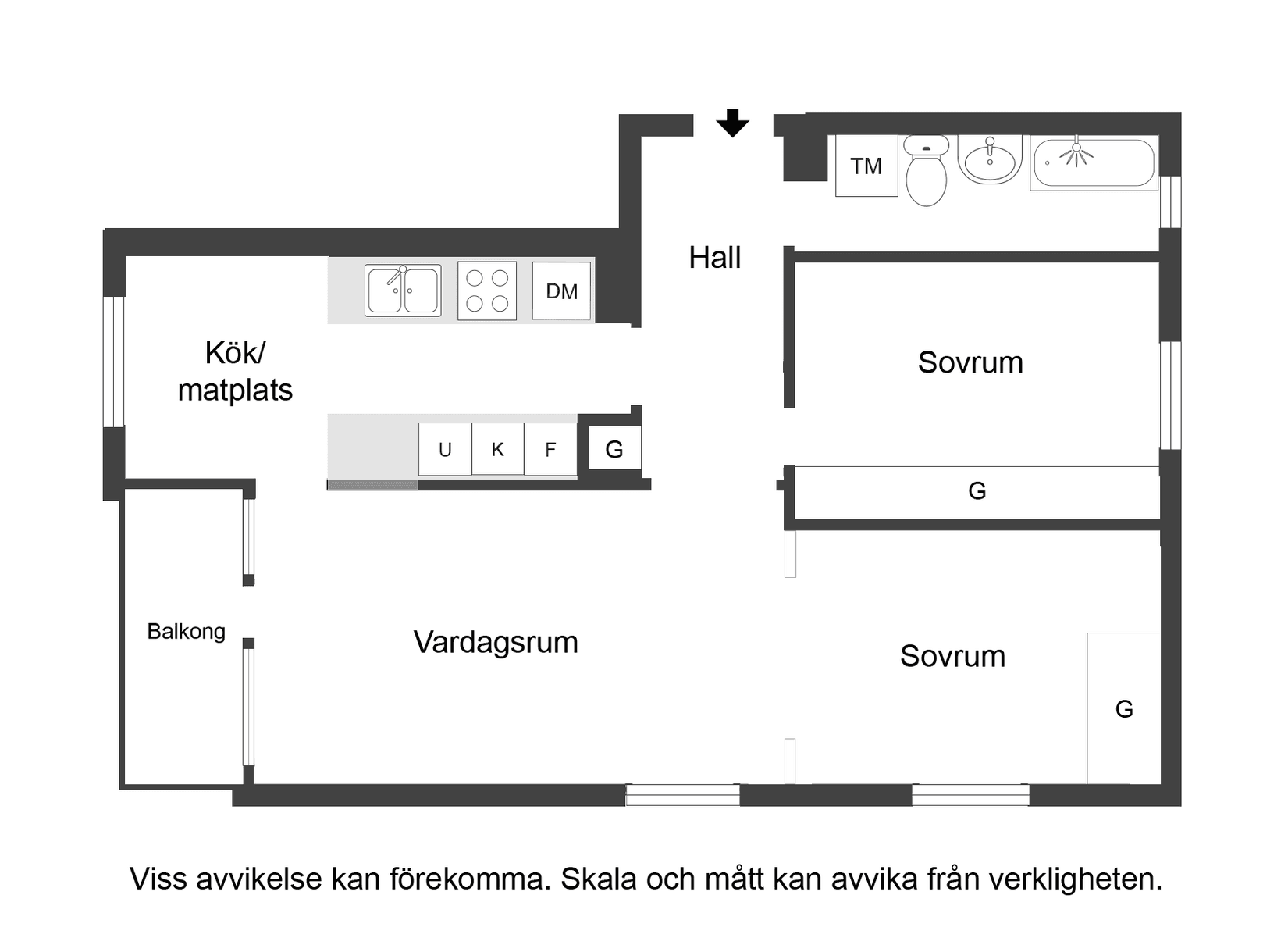 Bostadsrätt, Storgatan 11A, Centralt, Katrineholm