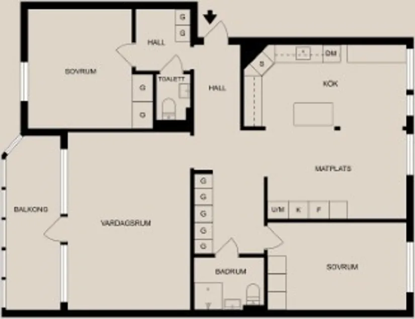 Bostadsrätt, Ektorpsgatan 162, Ektorp, Kaffebacken, Norrköping