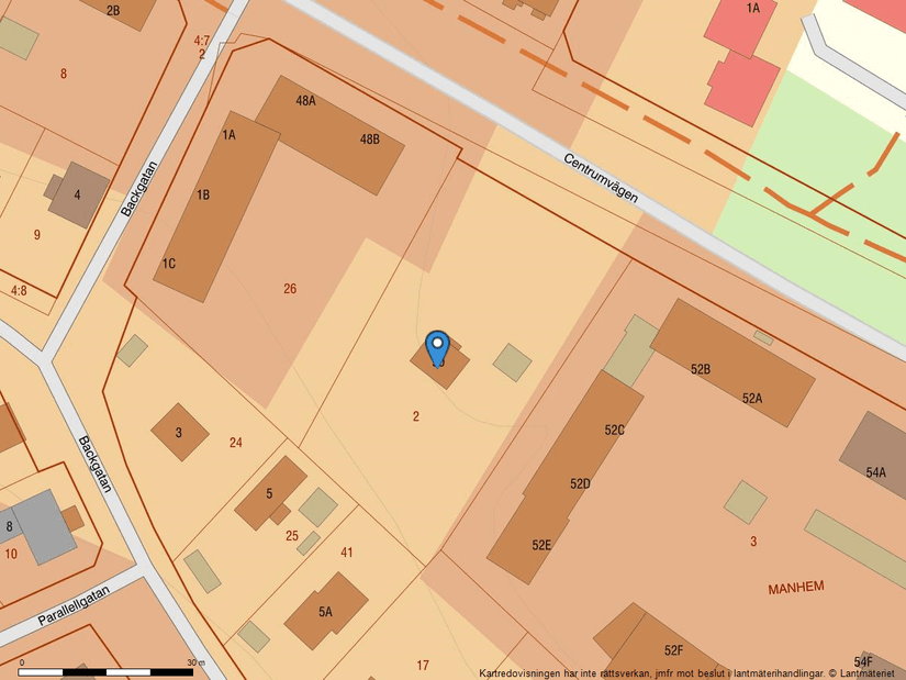 Villa, Centrumvägen 50, Centrum, Kalix