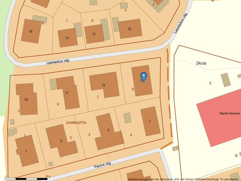 Villa, Laestadius väg 13, Haparanda