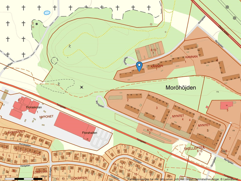 Bostadsrätt, Krongatan 10, Moröhöjden, Skellefteå