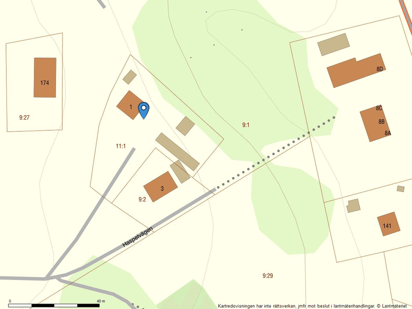 Villa, Haspelvägen 1, Alnö, Sundsvall