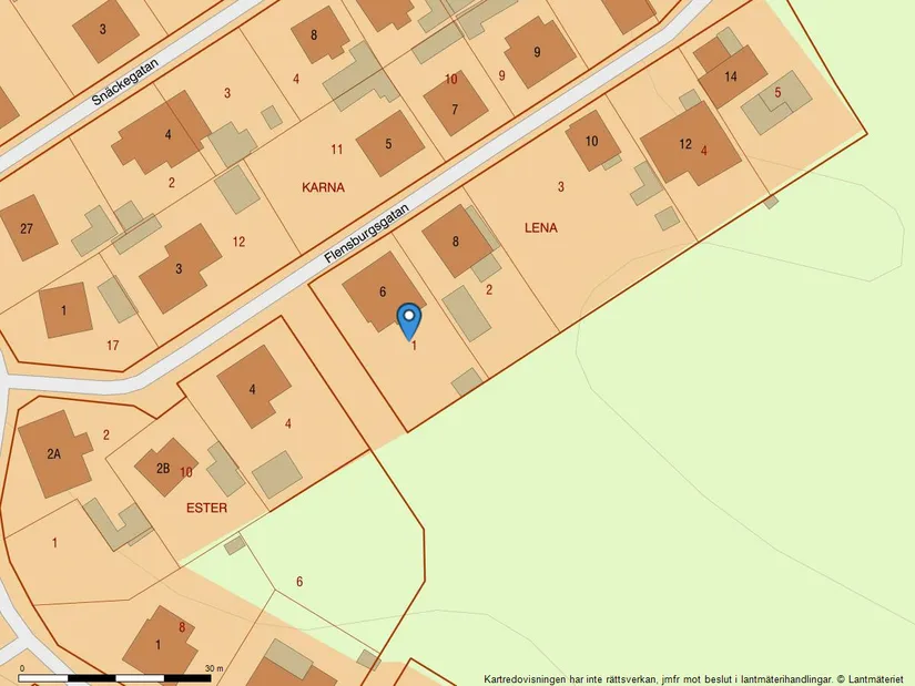 Villa, Flensburgsgatan 6, Gamla Hulta, Ronneby