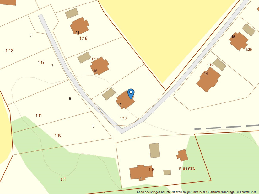 Villa, Bullsta 13, Västerås