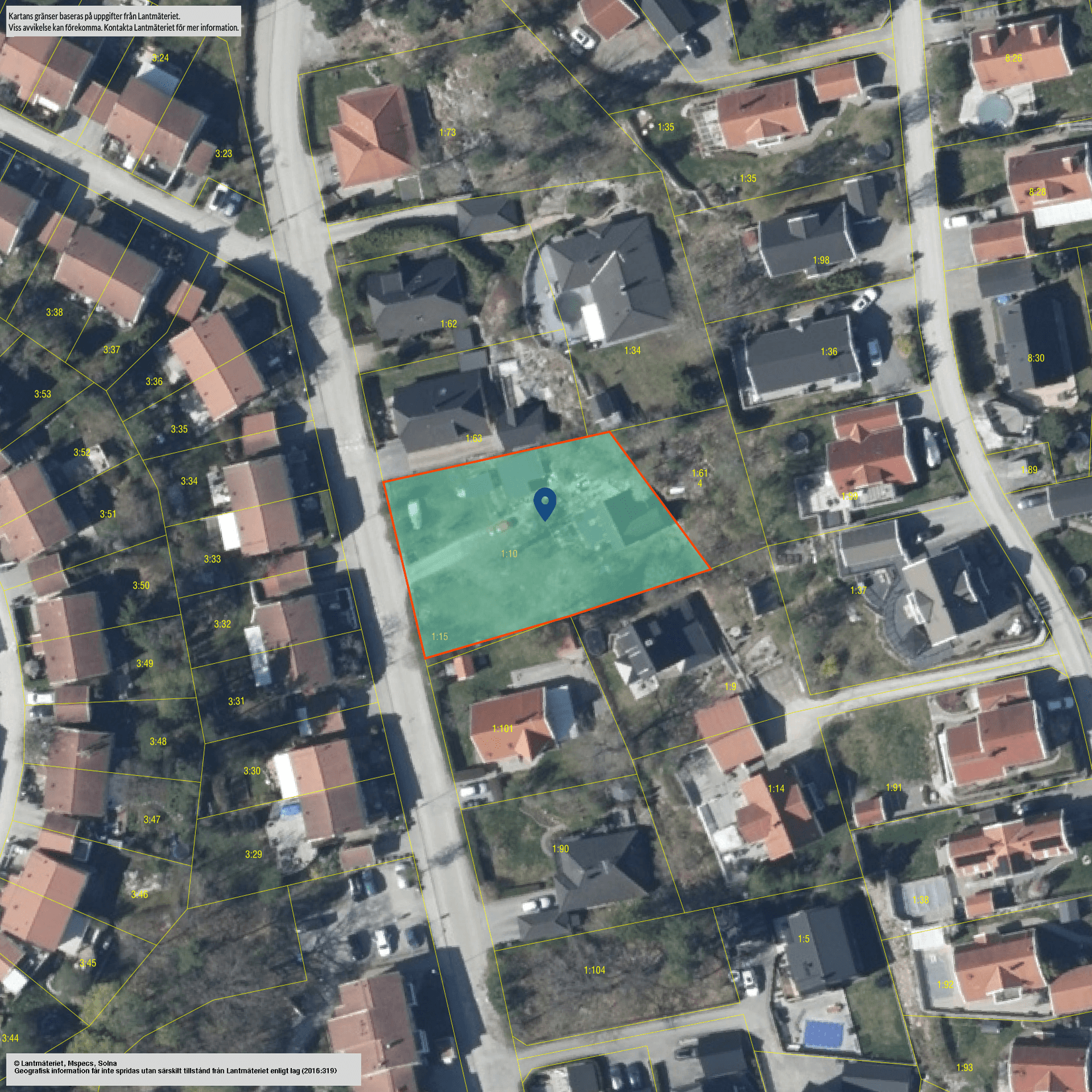 Villa, Högnäsvägen 16, Sylta, Upplands-Bro