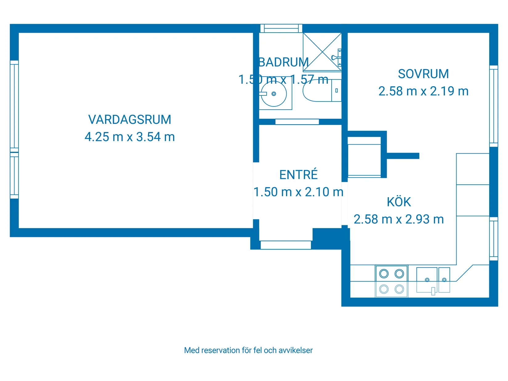 Bostadsrätt, Storgatan 17B, Centralt, Motala