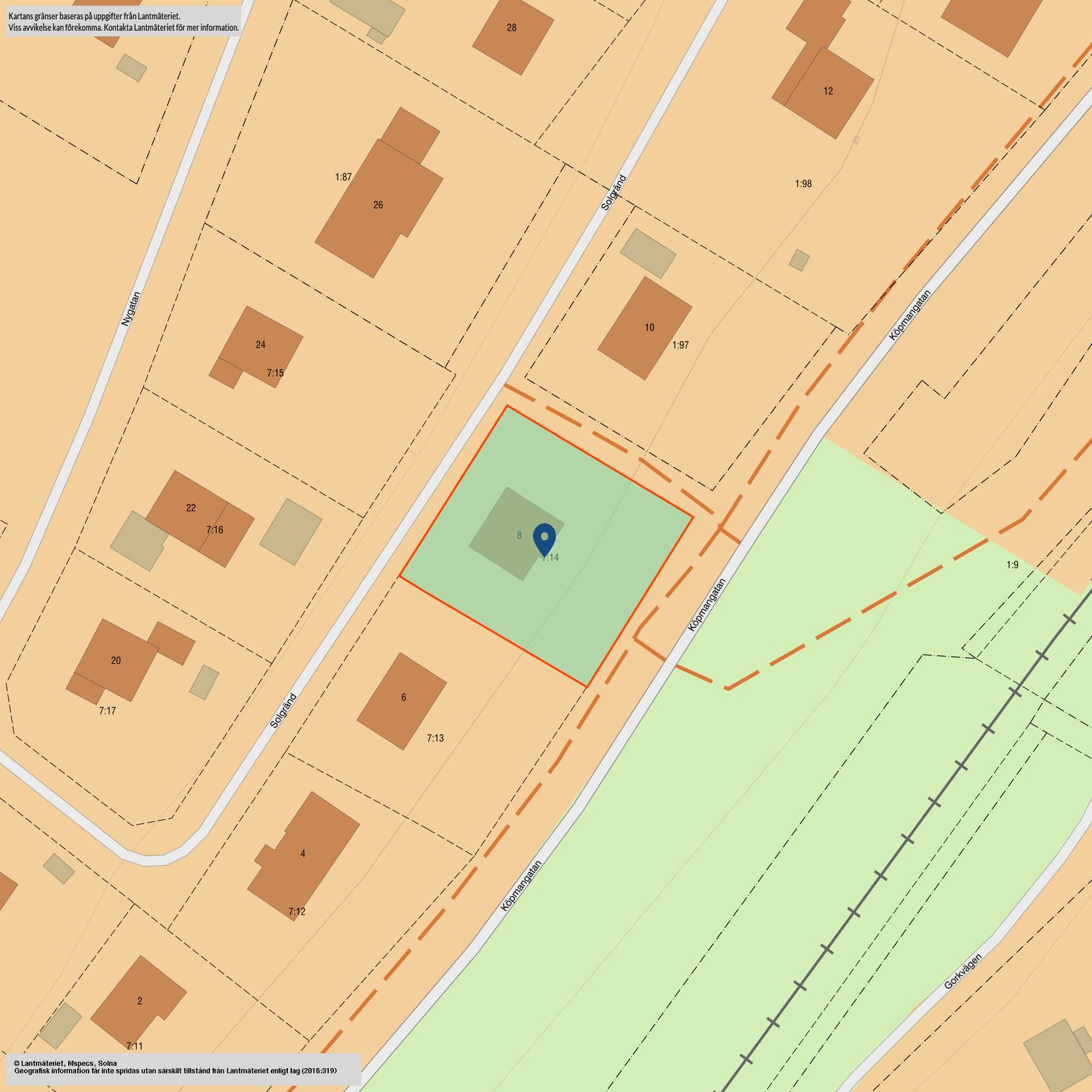 Villa, Solgränd 8, Timrå