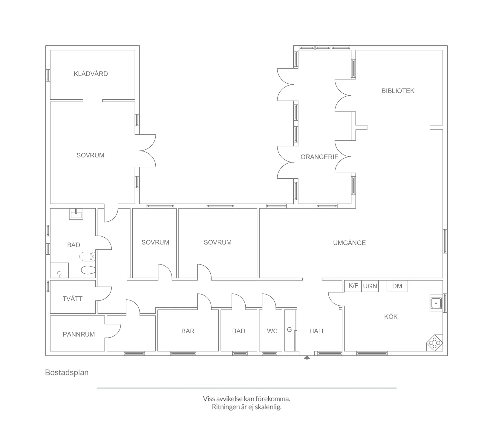 Villa, Västra Vråkvägen 6, Ljungskogen, Vellinge