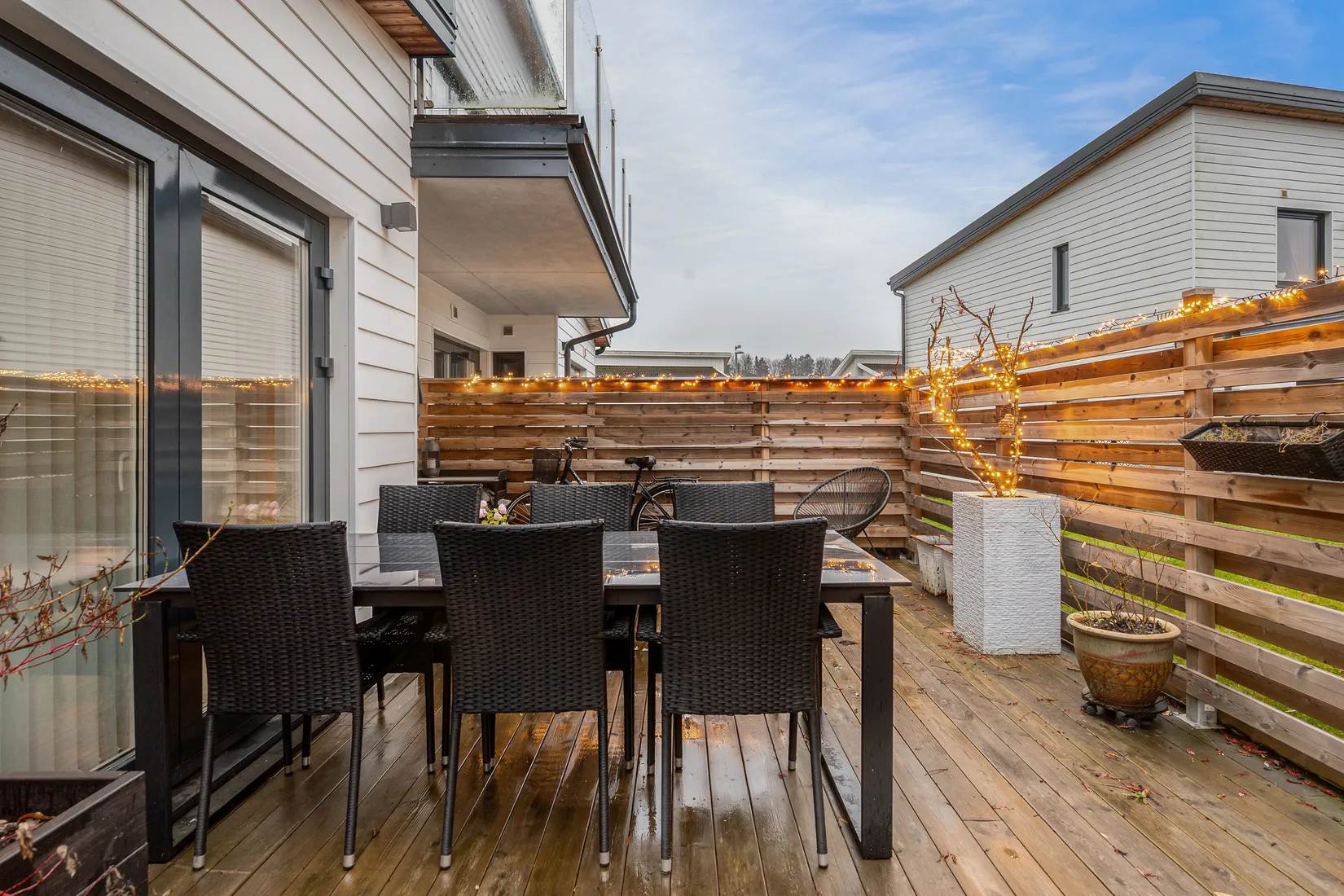 Radhus, Flemings väg 12, Malmbryggshagen, Nyköping