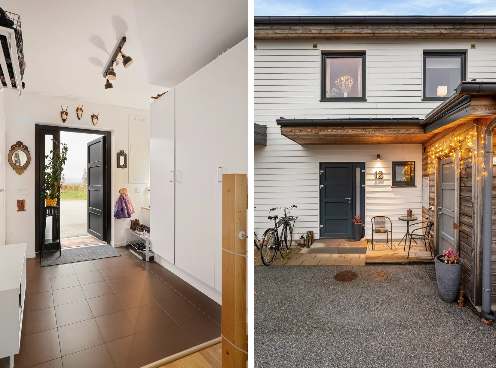 Radhus, Flemings väg 12, Malmbryggshagen, Nyköping