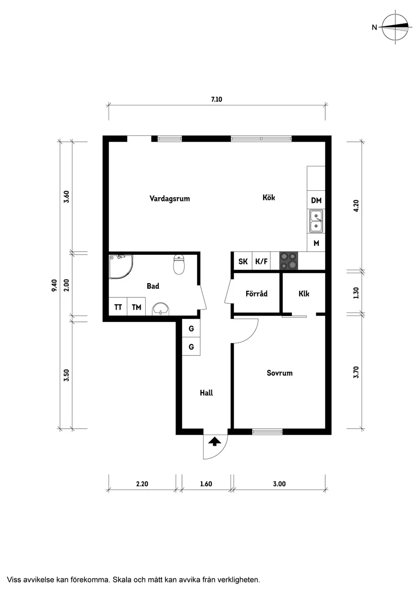Bostadsrätt, Västergatan 25, Kungsbacka innerstad, Kungsbacka