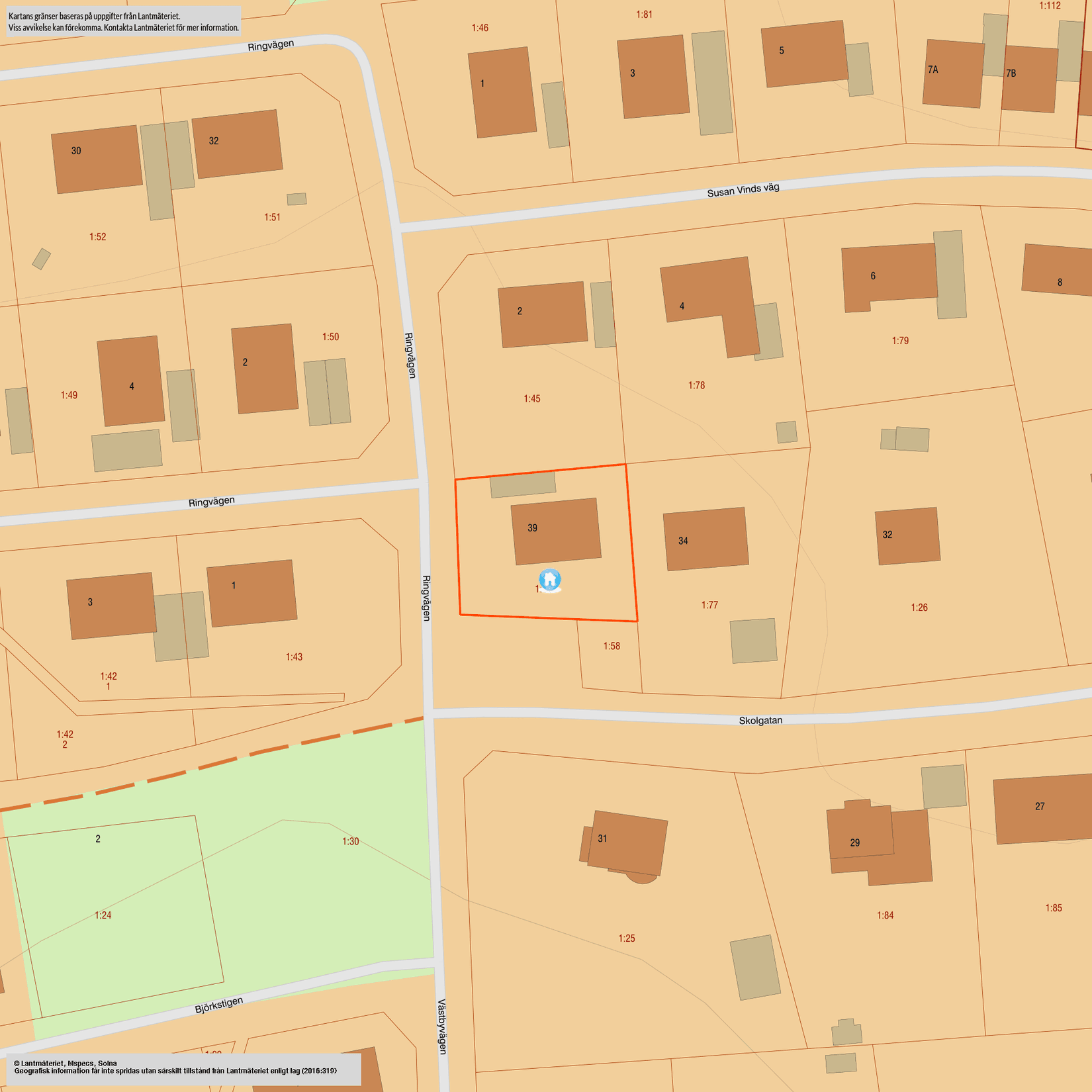 Villa, Ringvägen 39, Molkom, Karlstad