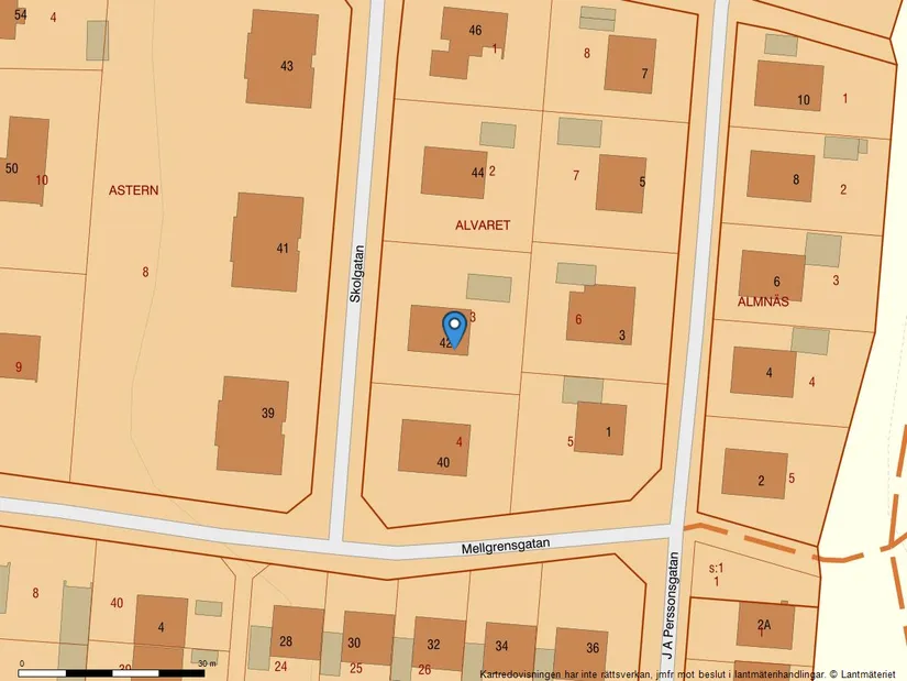 Villa, Skolgatan 42, Tidaholm