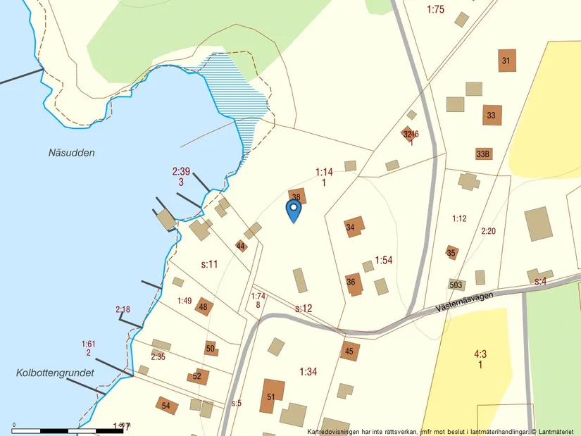 Fritidshus, Västernäsvägen 38, Västernäs, Norrtälje