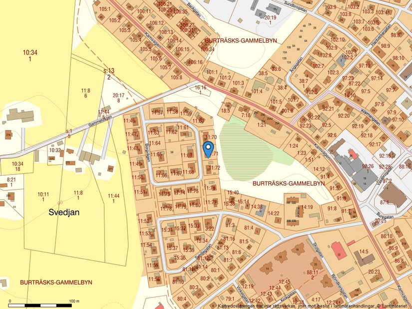 Villa, Borgvägen 24, Burträsk, Skellefteå