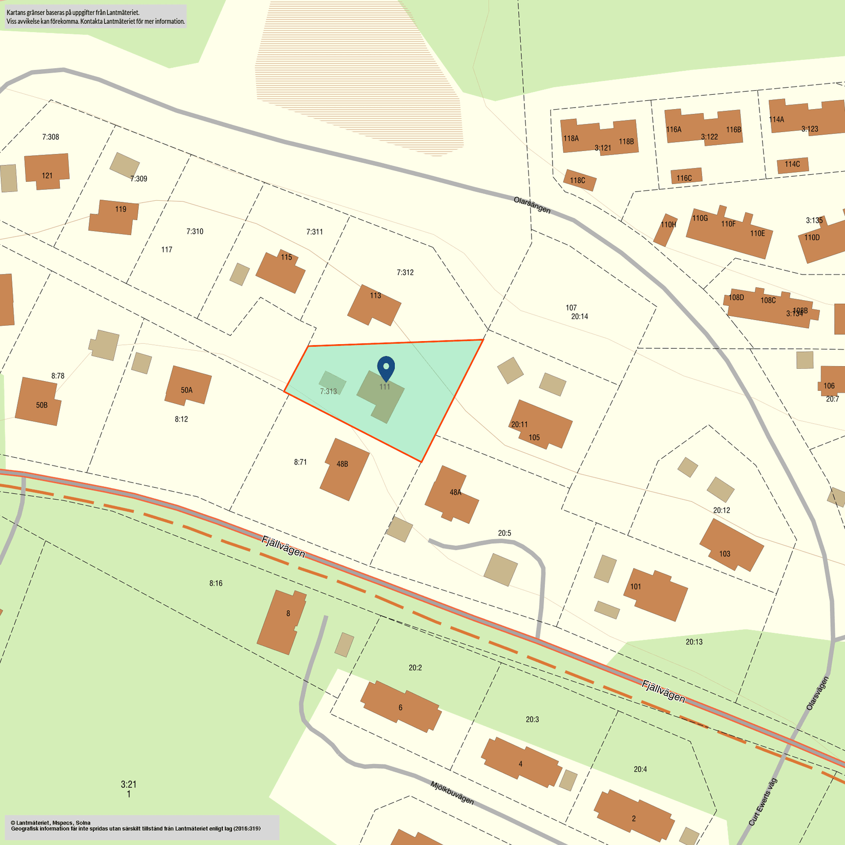 Fritidshus, Olarsängen 111, Sälfjällstorget, Lindvallen, Malung-Sälen