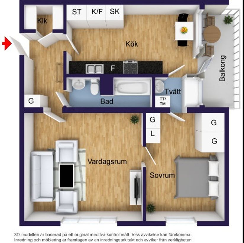 Bostadsrätt, Axvägen 8, Viksjö, Järfälla