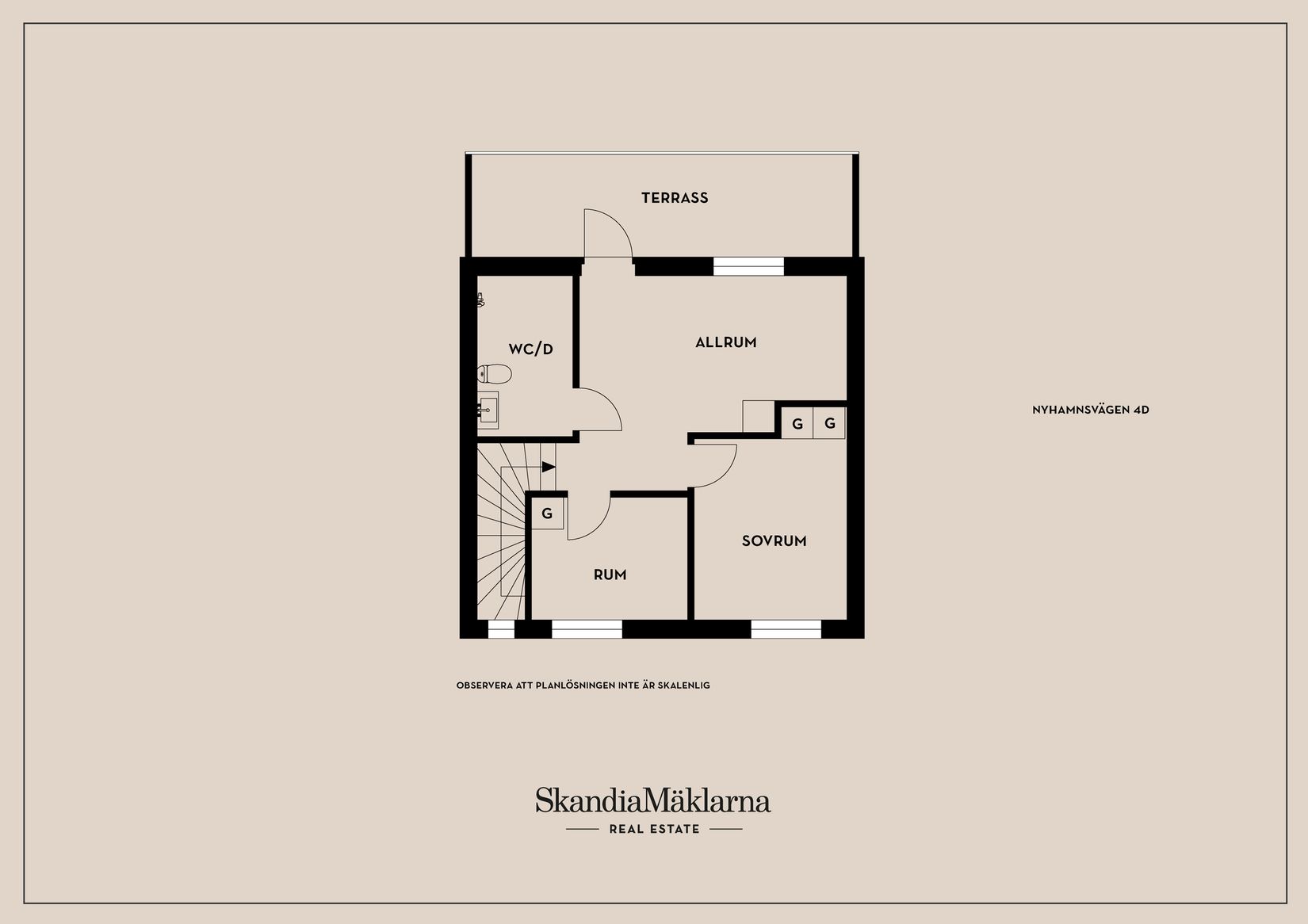 Bostadsrätt, Nyhamnsvägen 4D, Sannakajen, Kristinehamn