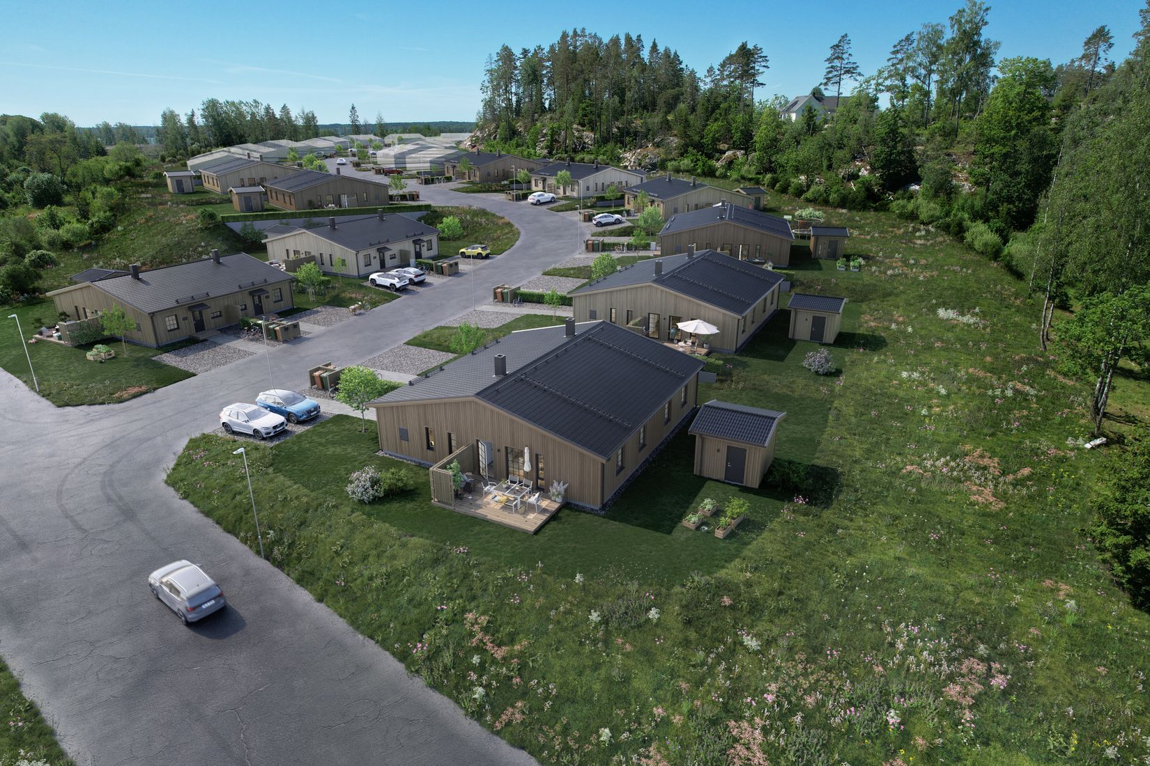 Bostadsrätt, Radhus, Parhus 118  i BRF Lagerbladet, Björnö, Norrtälje