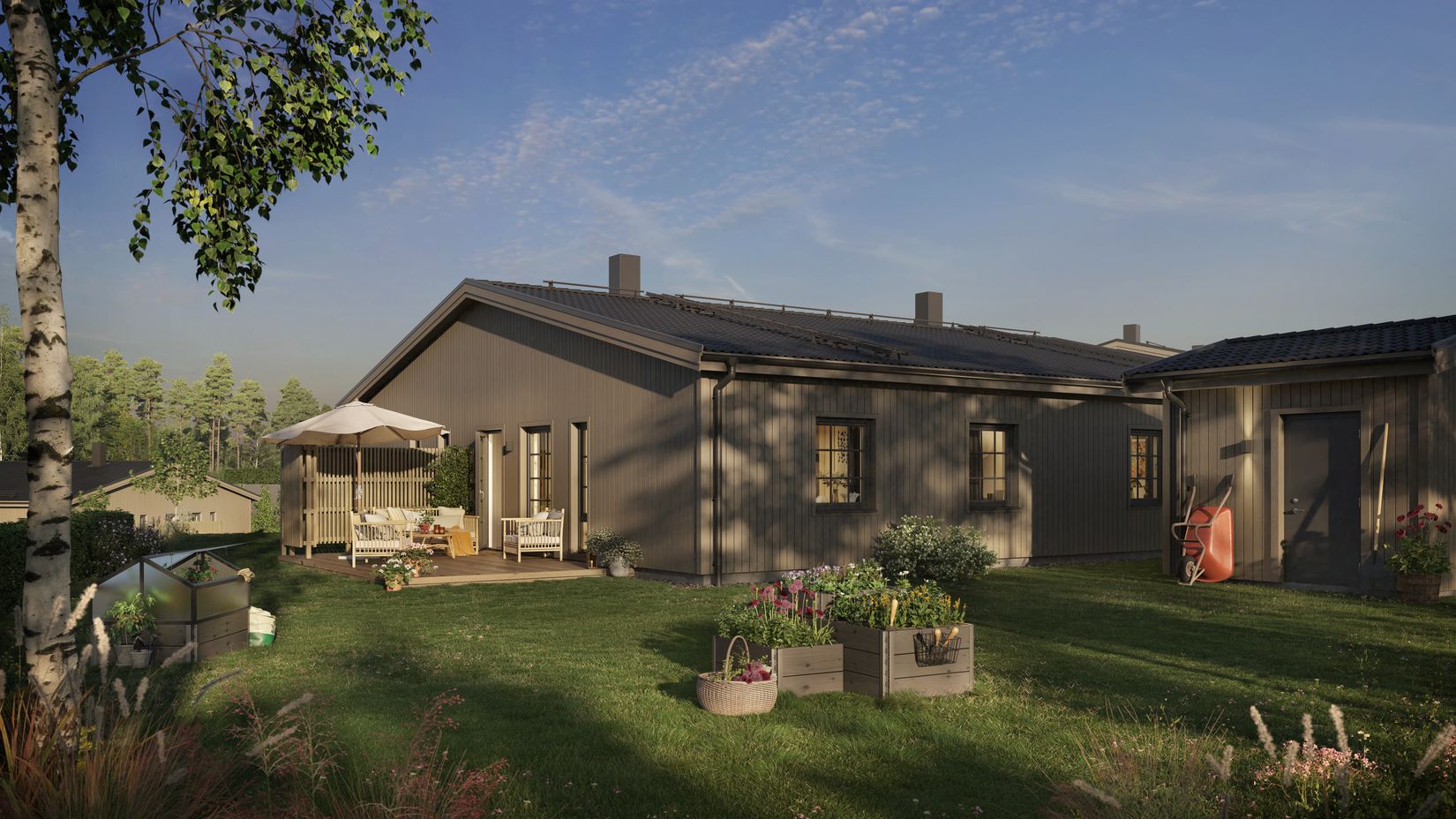 Bostadsrätt, Radhus, Parhus 118  i BRF Lagerbladet, Björnö, Norrtälje