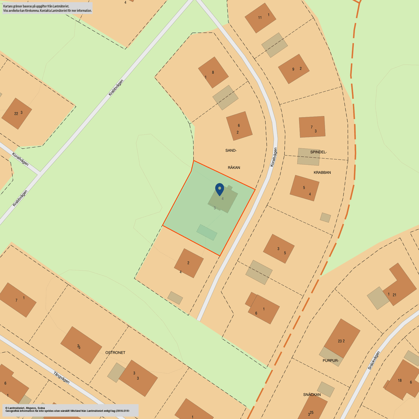 Villa, Korallvägen 4, Utterberget, Oxelösund