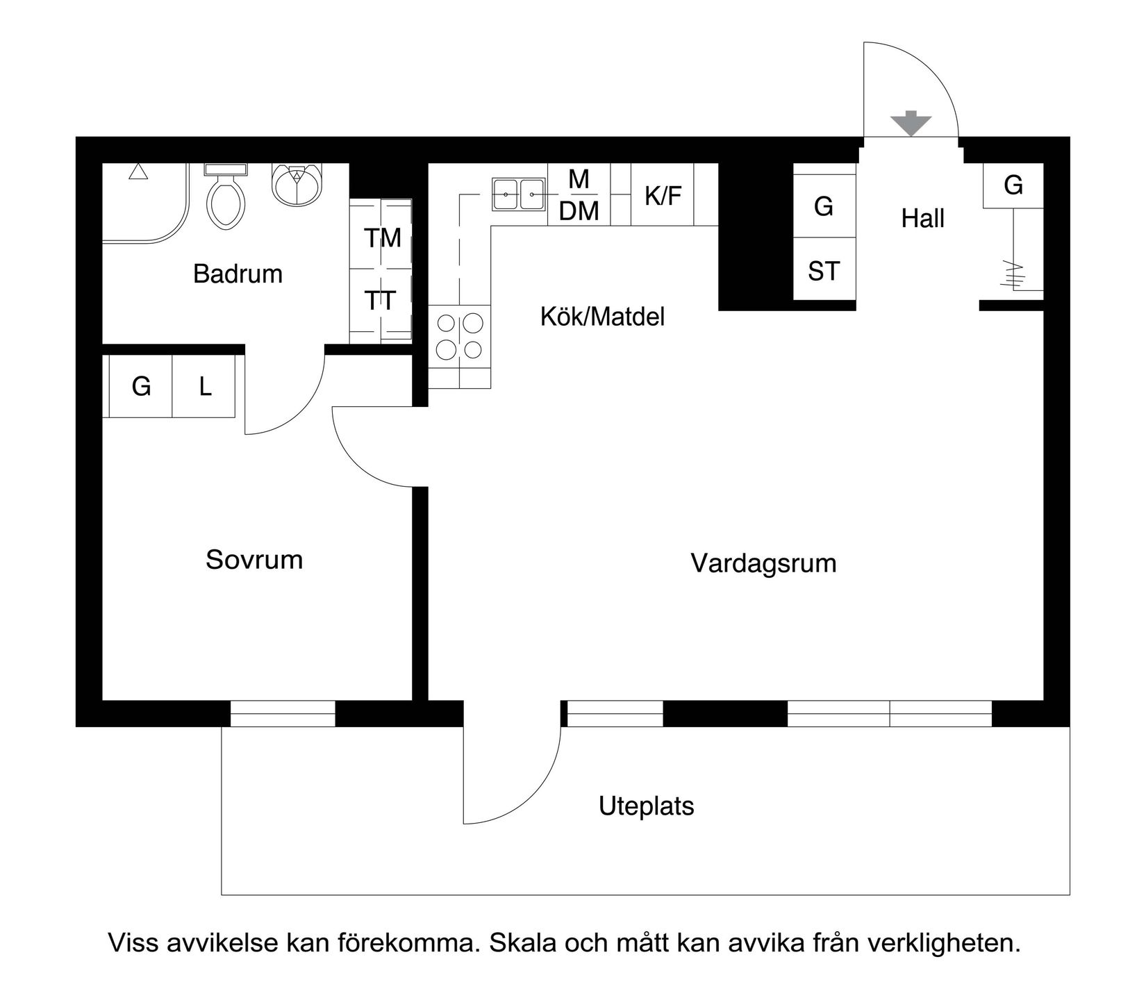 Bostadsrätt, Trubadurvägen 1, Västra Skogen/Ingenting, Solna