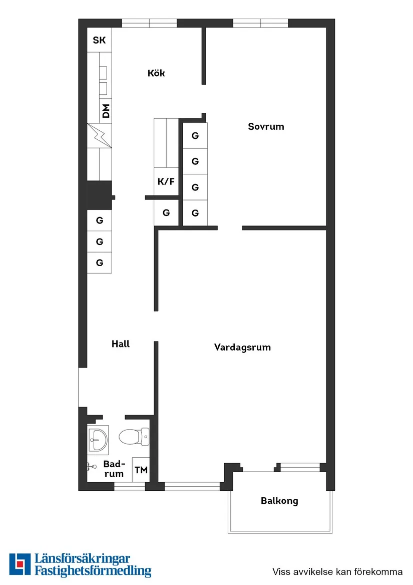 Bostadsrätt, Kyrkgatan 23C, Östersund Centrum, Östersund
