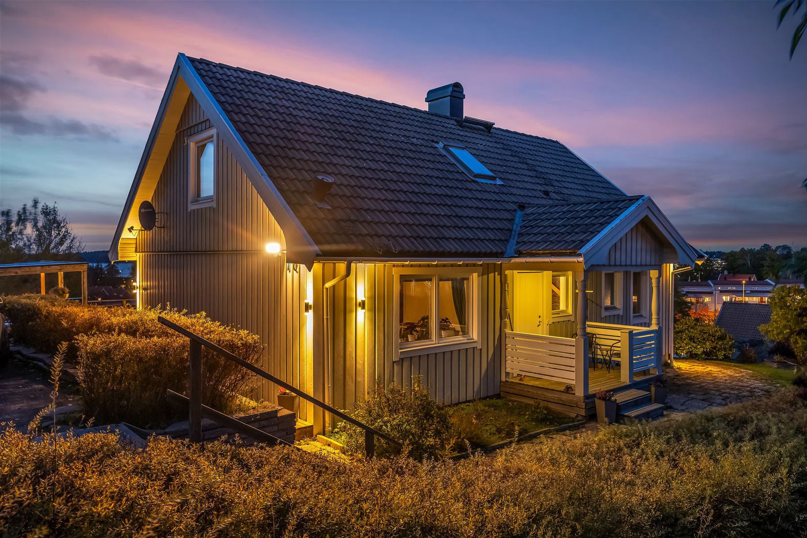 Villa, Oxhagsvägen 16, Lötkärr, Haninge