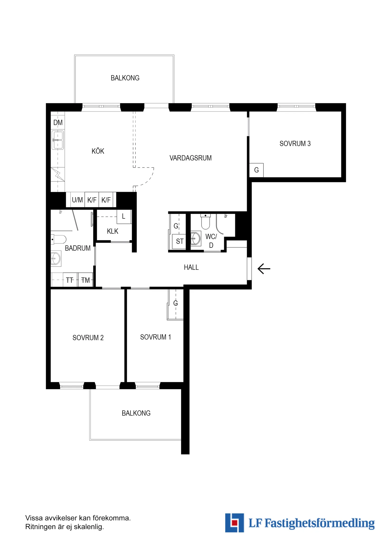 Bostadsrätt, Krögers Promenad 23, Silverdal, Sollentuna