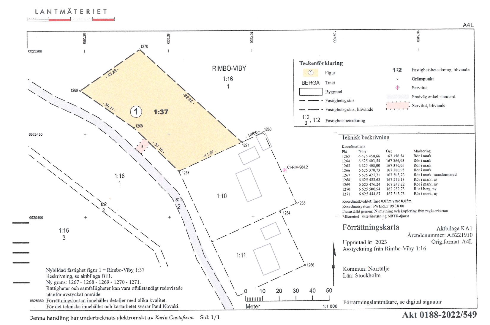Tomt, Erlandsholmsvägen 8, Rimbo - Långsjön, Norrtälje