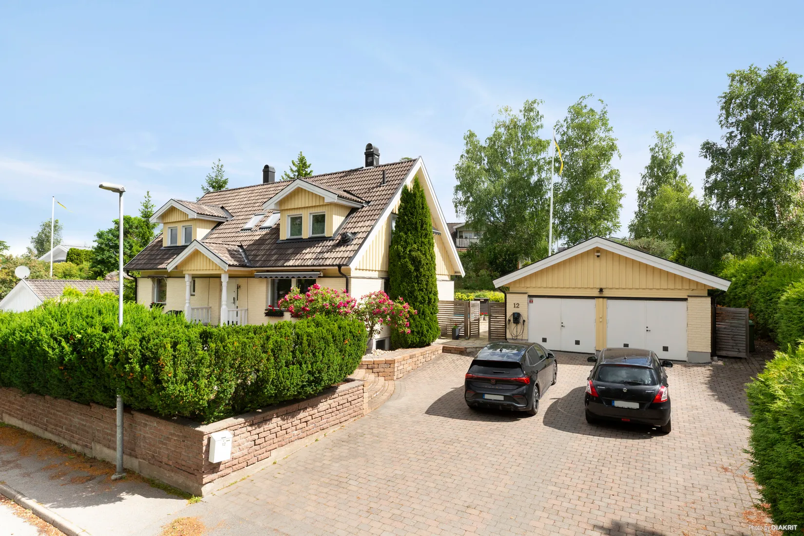 Villa, Kolmilegränd 12, Skarpäng, Täby