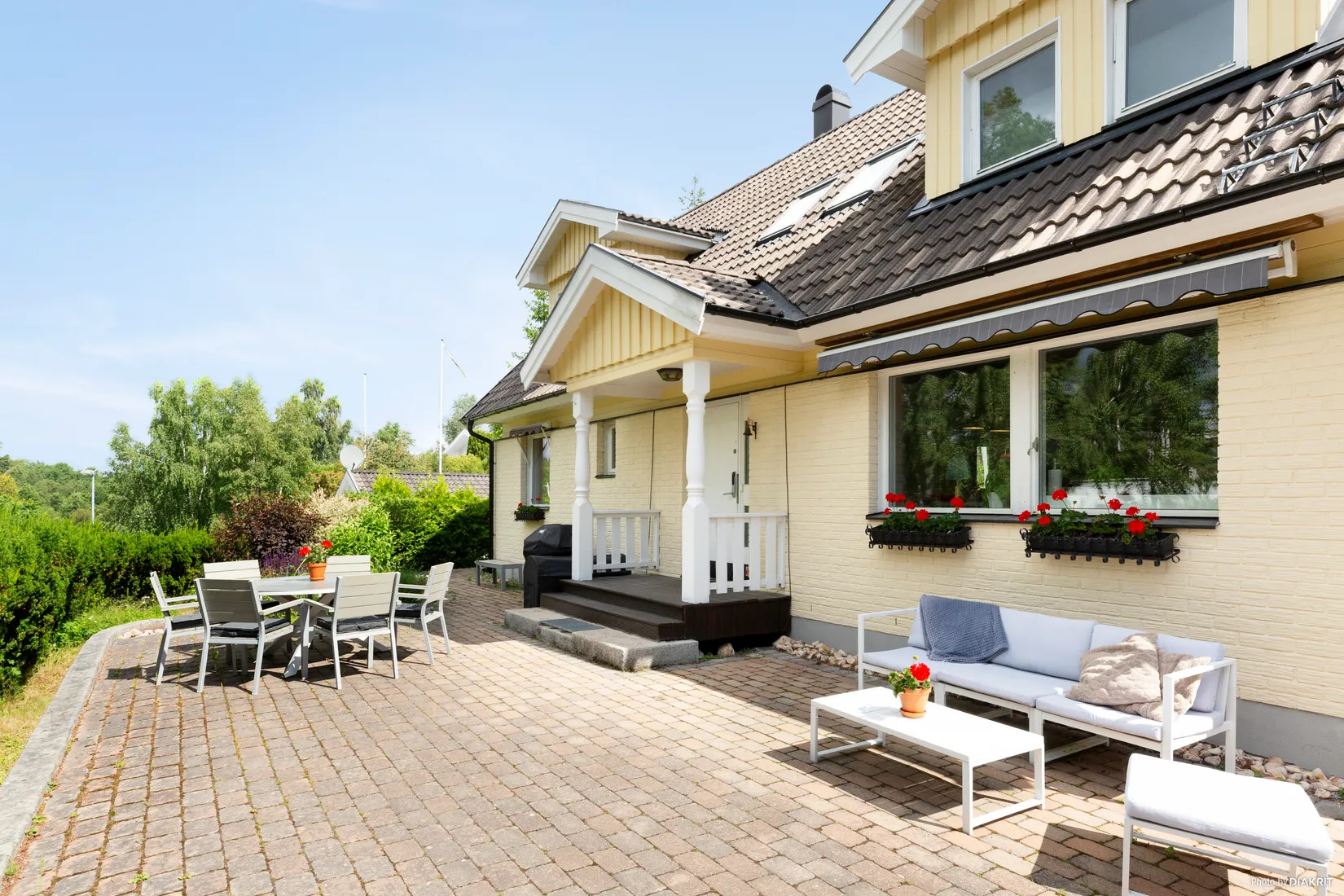 Villa, Kolmilegränd 12, Skarpäng, Täby