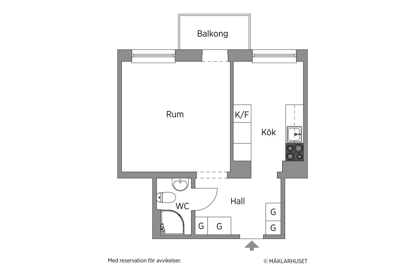 Bostadsrätt, Trozelligatan 31, Söder, Norrköping