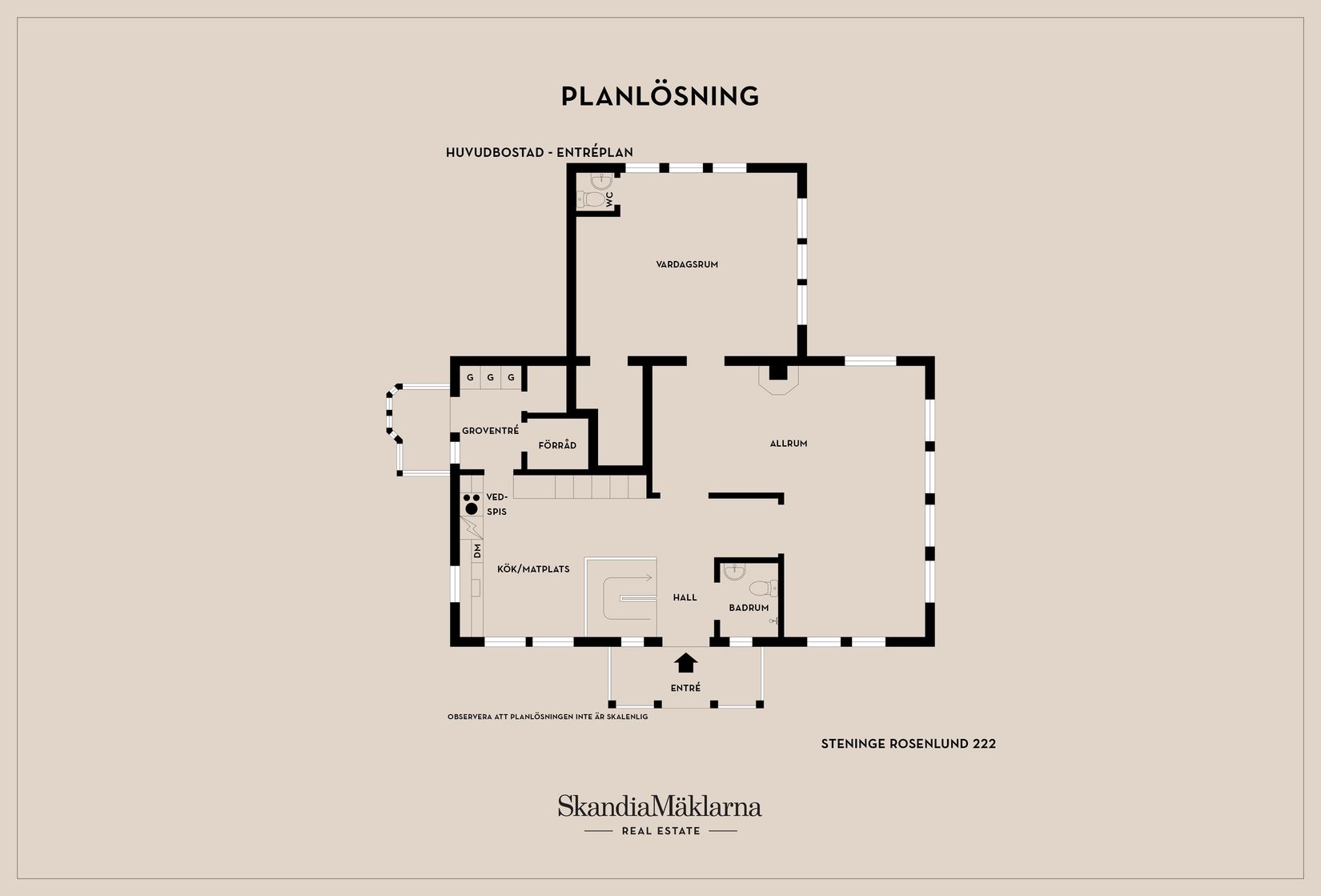 Gård/Skog, Steninge Rosenlund 222, Halmstad