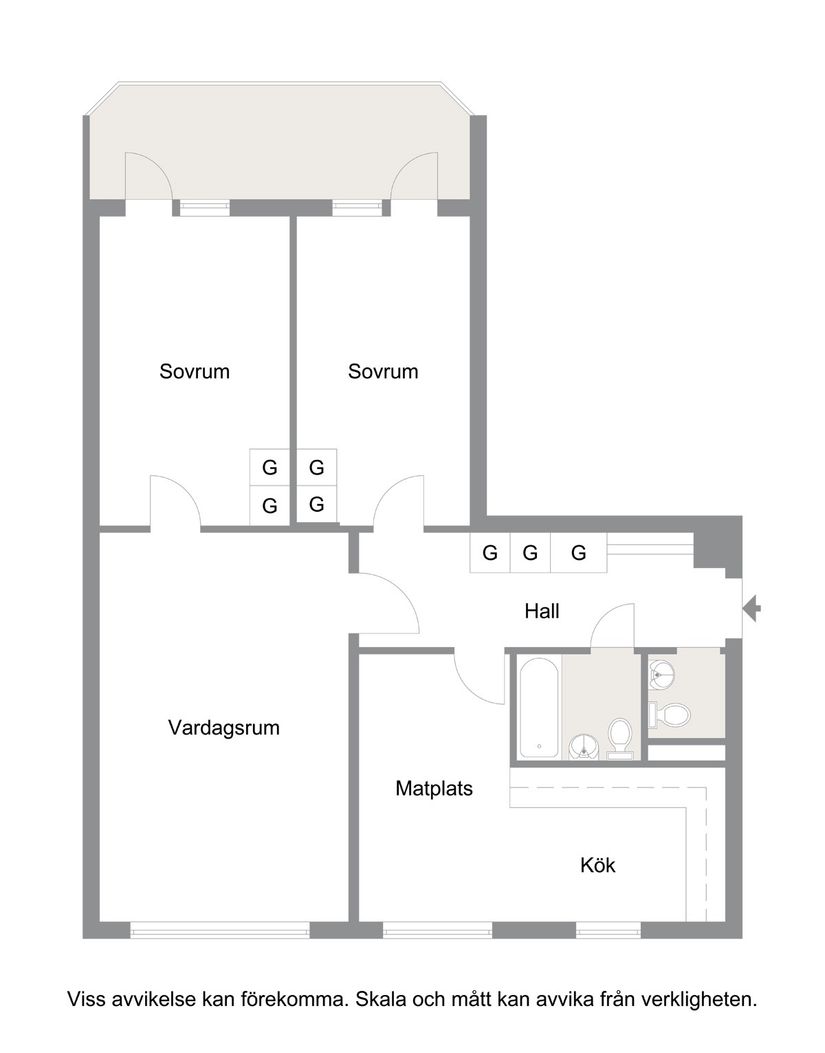 Bostadsrätt, Balladgatan 35, Almvik, Malmö