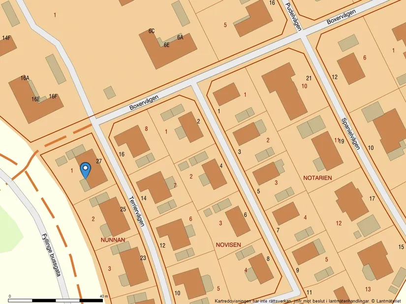 Villa, Terriervägen 27, Fyllinge, Halmstad