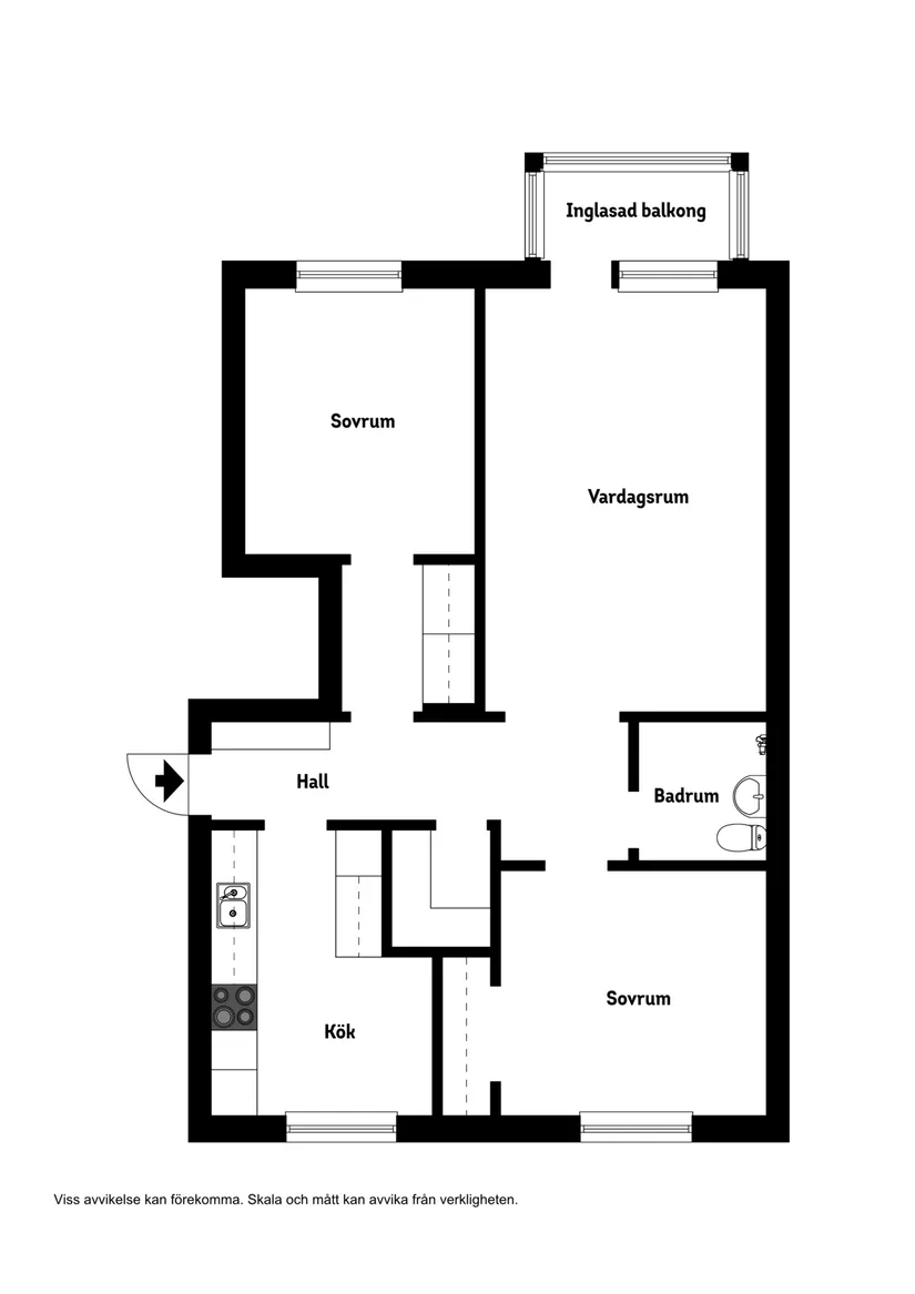 Bostadsrätt, Centralgatan 26A, Åker, Nässjö