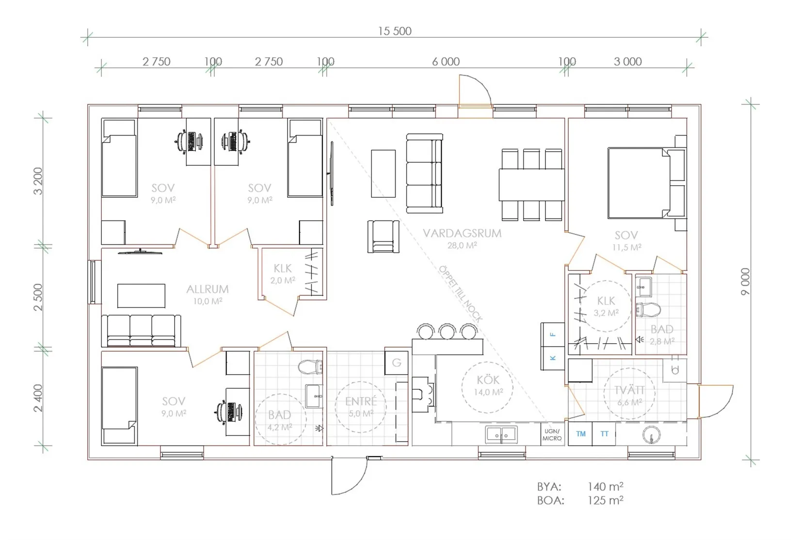 Villa, Alvägen 6, Skärblacka, Norrköping