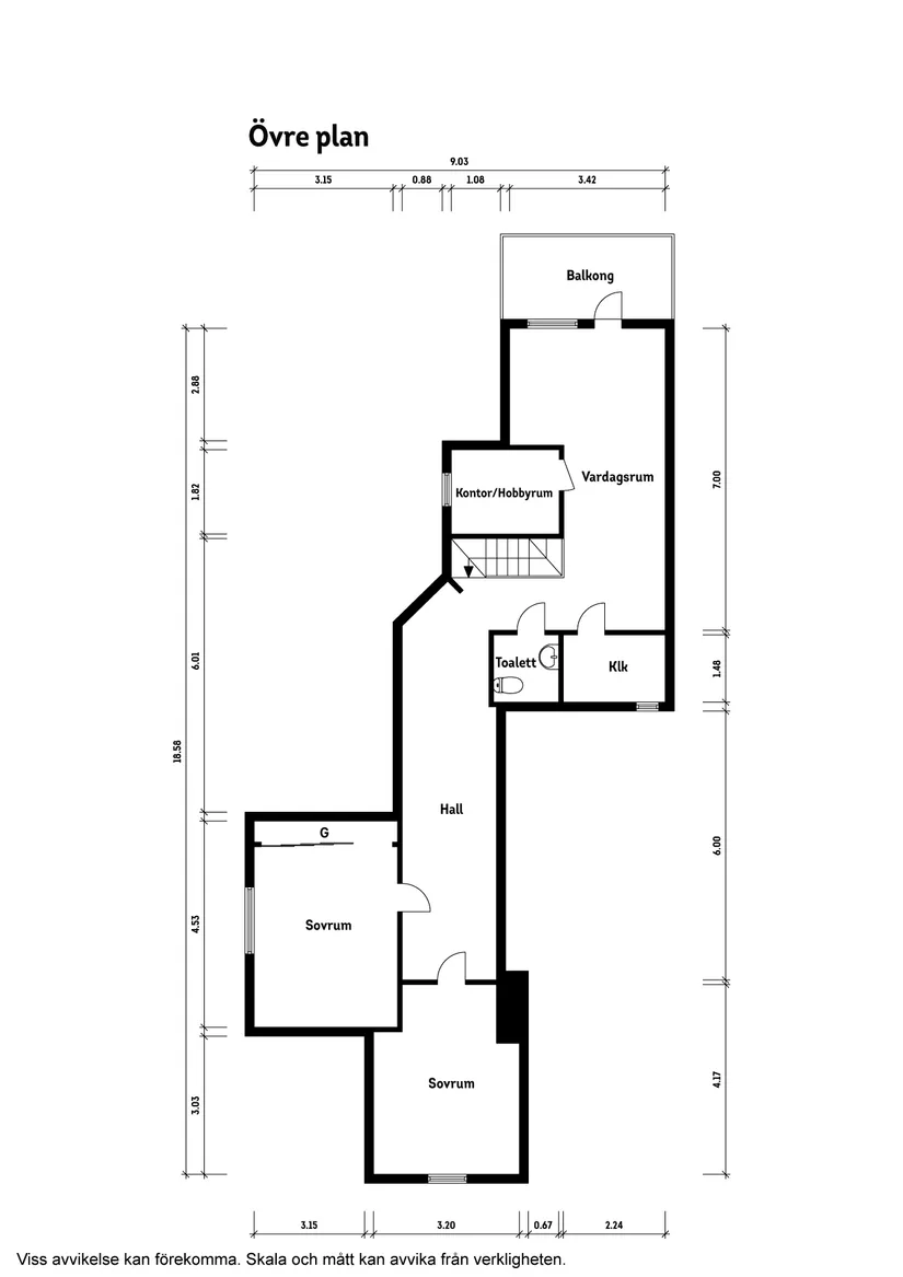 Bostadsrätt, Östra långgatan 17A, Gårdskulla, Kungsbacka